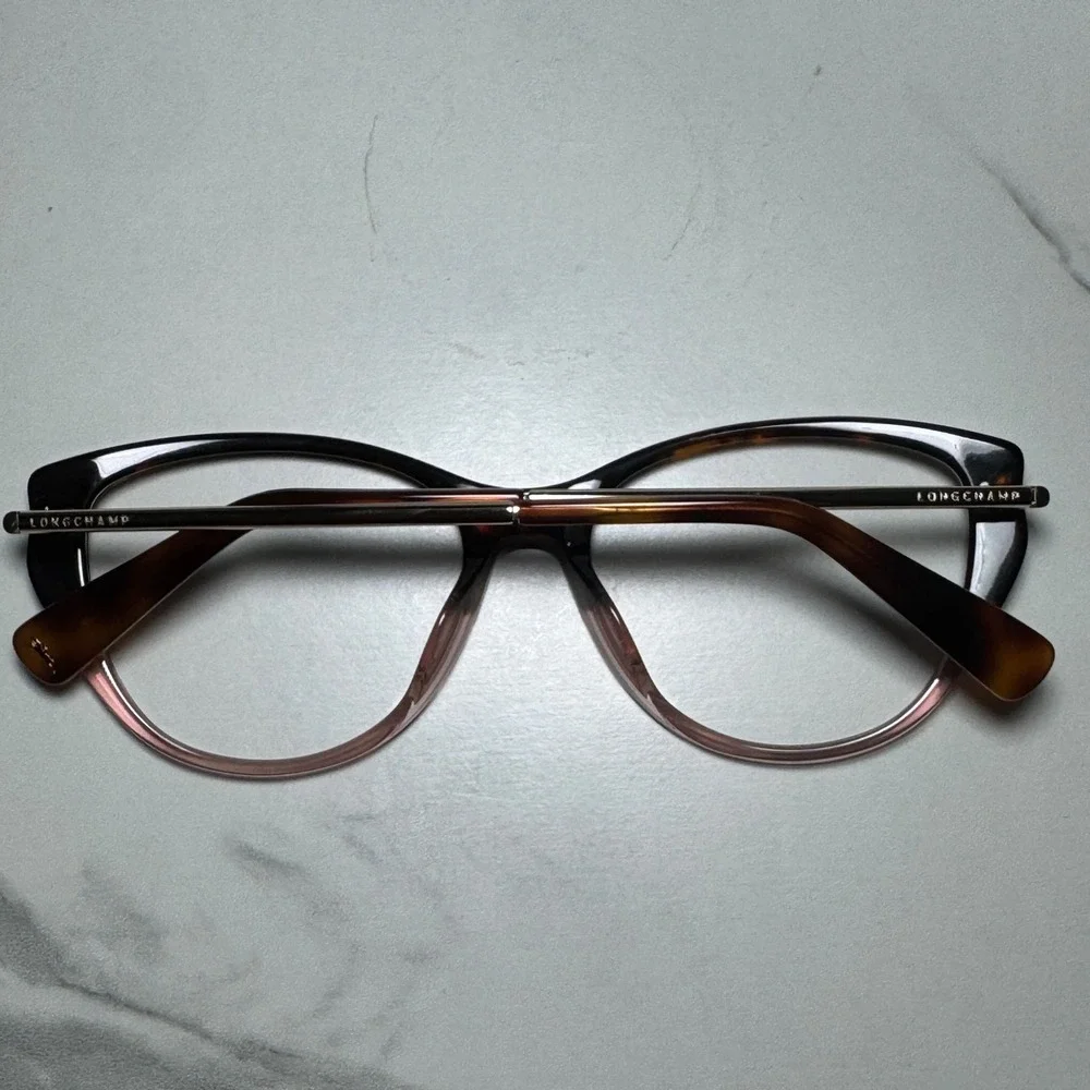Longchamp LO2629 690 Tortoise Rose Gold Cat Eye Eyeglass Frames 54-16-140
